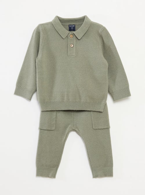 Conjunto 2 peças em tricô - Kiabi