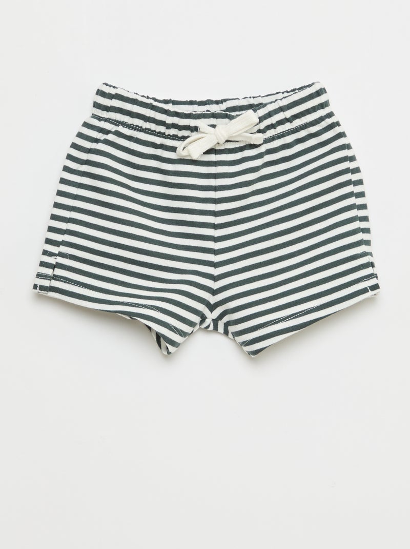 Conjunto 2 peças regata + calção Azul - Kiabi