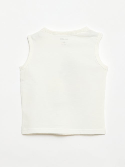 Conjunto 2 peças regata + calções - Kiabi