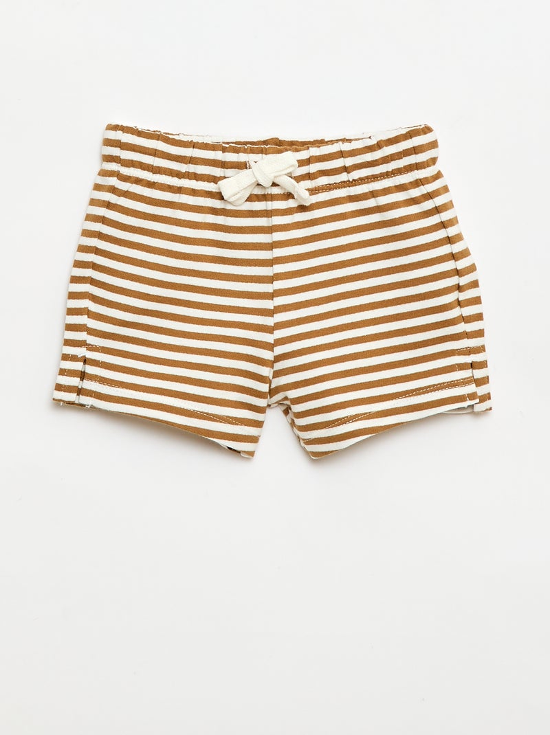 Conjunto 2 peças regata + calções Branco - Kiabi