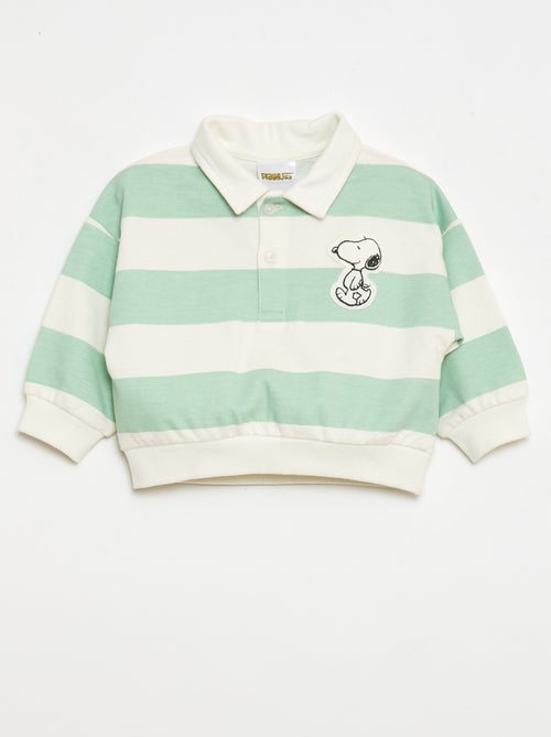 Conjunto 2 peças 'Snoopy' Sweatshirt + calças de jogging - Kiabi