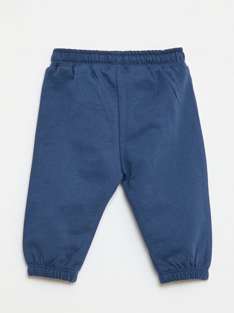 Conjunto 2 peças 'Snoopy' Sweatshirt + calças de jogging Azul - Kiabi