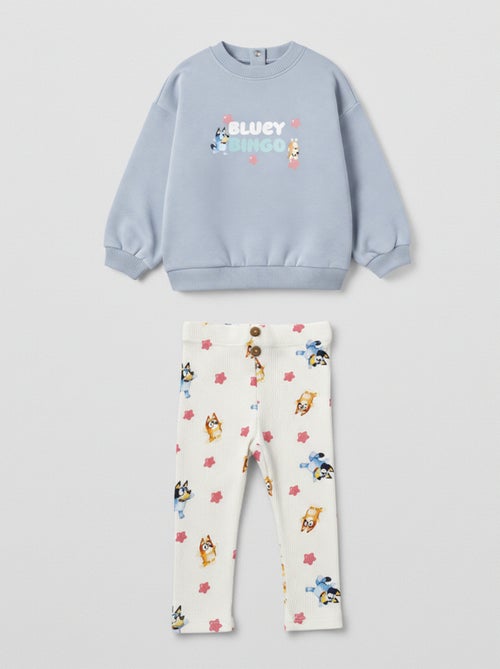 Conjunto 2 peças Sweat + legging 'Bluey' - Kiabi