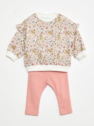 Conjunto 2 peças sweat + legging 'Disney'