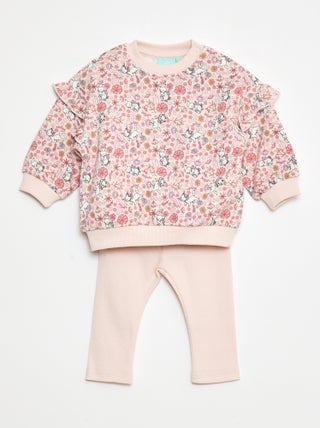 Conjunto 2 peças sweat + legging 'Disney'