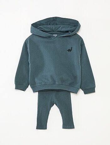 Conjunto 2 peças sweatshirt + leggings
