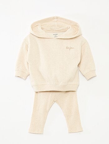 Conjunto 2 peças sweatshirt + leggings