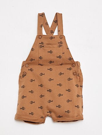 Conjunto 2 peças T-shirt + jardineira short