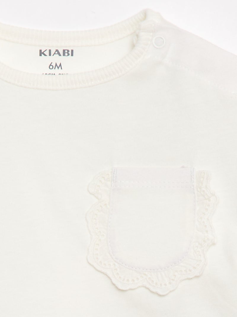 Conjunto 2 peças T-shirt + leggings Azul - Kiabi