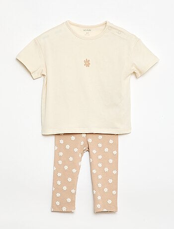 Conjunto 2 peças T-shirt + legging