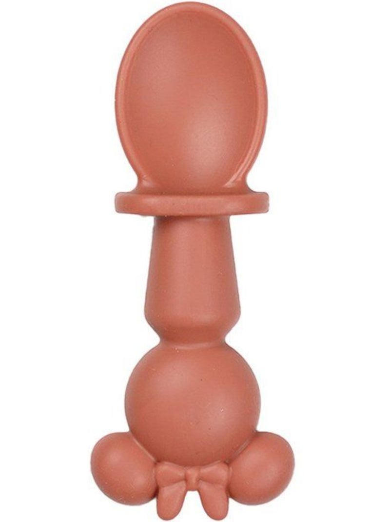 Conjunto 2 utensílios de silicone thermobaby disney baby minnie Rosa - Kiabi
