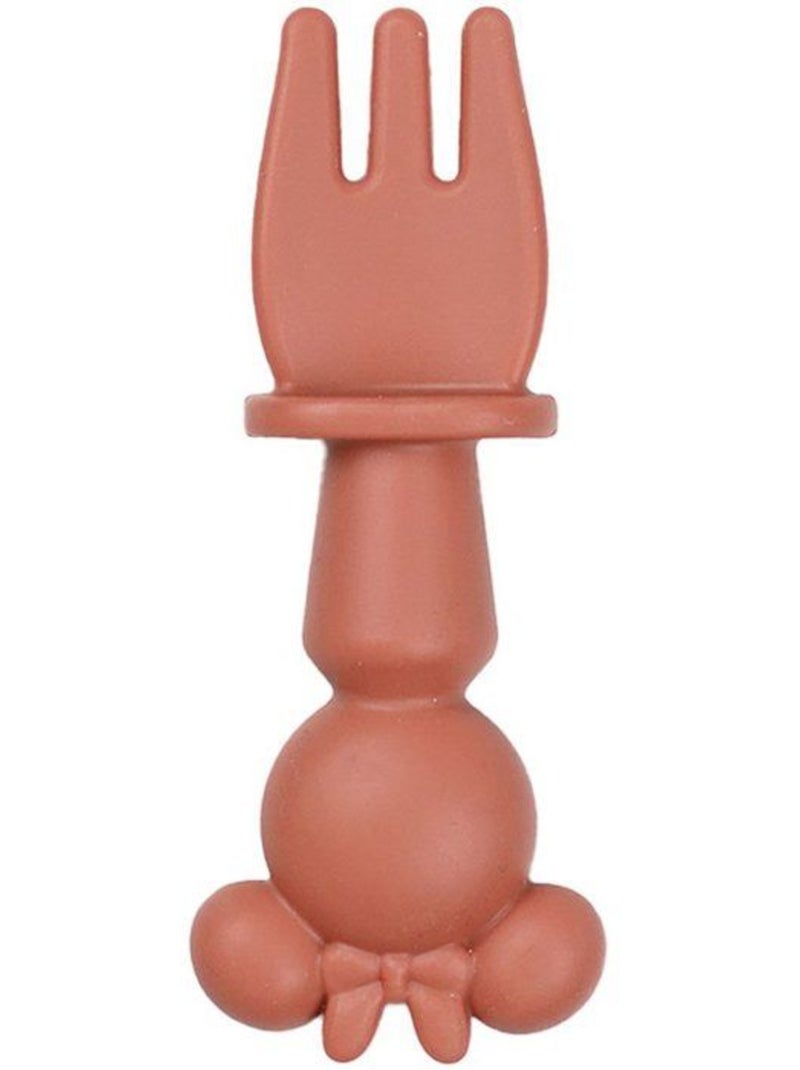 Conjunto 2 utensílios de silicone thermobaby disney baby minnie Rosa - Kiabi
