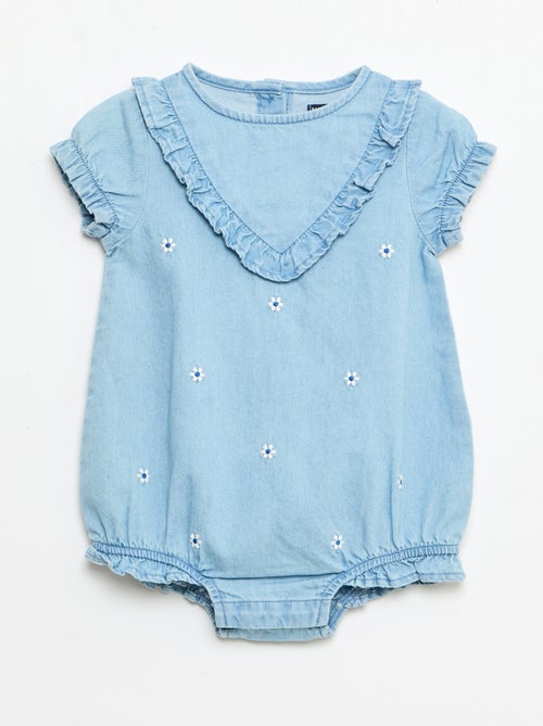 Conjunto 3 peças body + chapéu + meias - Kiabi