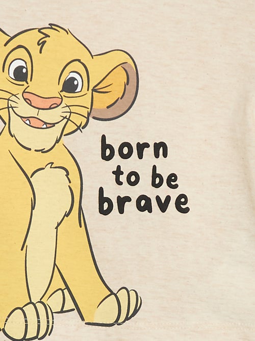 Conjunto 3 peças 'Simba' - camiseta + calça de jogging + casaco - Kiabi