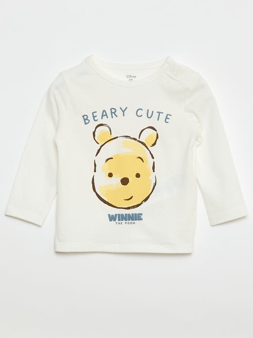 Conjunto 3 peças 'Winnie' - Camiseta + Calça de jogging + Moletom - Kiabi