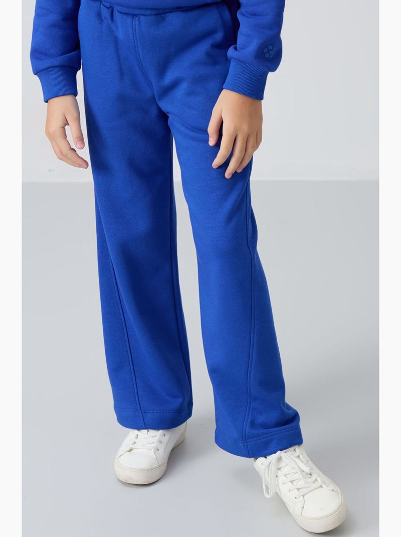 Conjunto active de 2 peças algodão poliéster tommy Azul-cobalto - Kiabi