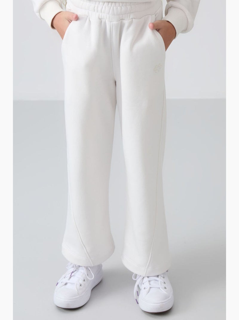 Conjunto active de 2 peças algodão poliéster tommy Branco sujo - Kiabi
