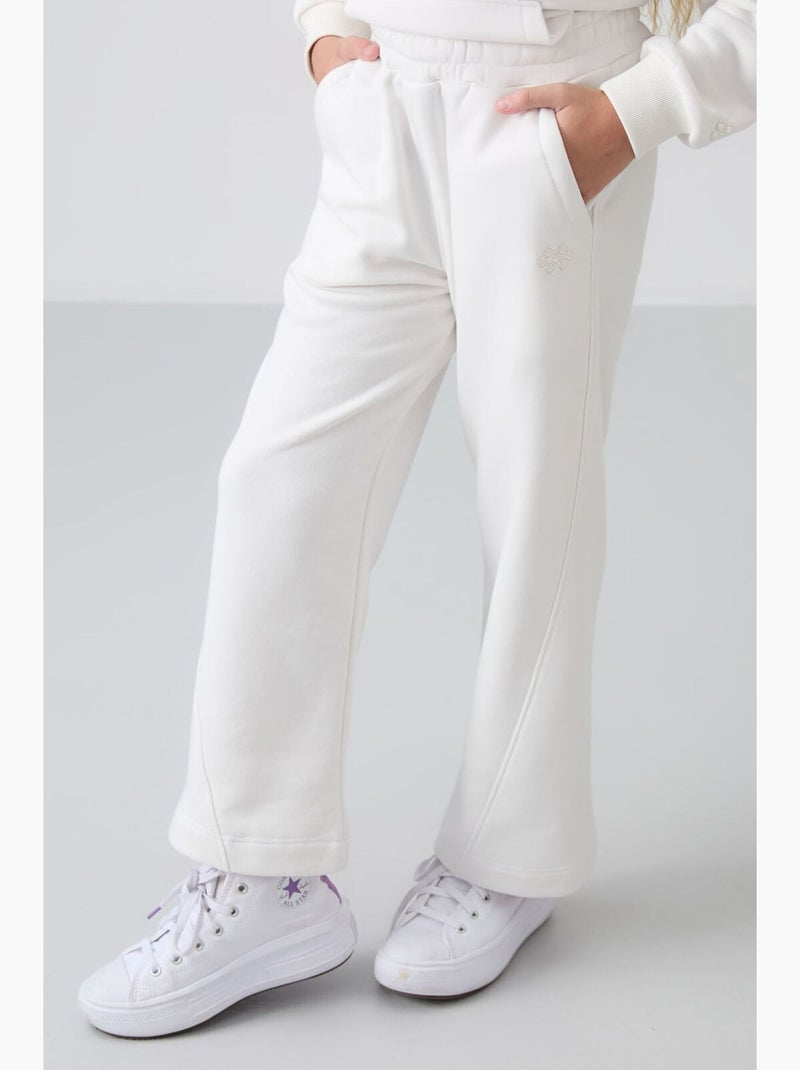Conjunto active de 2 peças algodão poliéster tommy Branco sujo - Kiabi