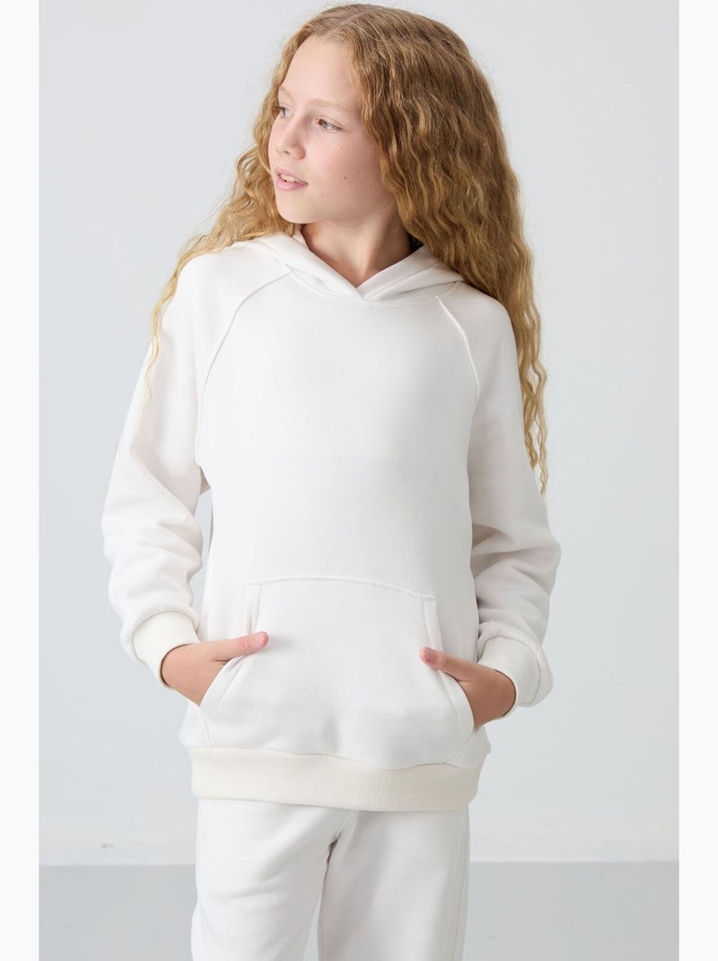 Conjunto active de 2 peças algodão poliéster tommy Branco sujo - Kiabi