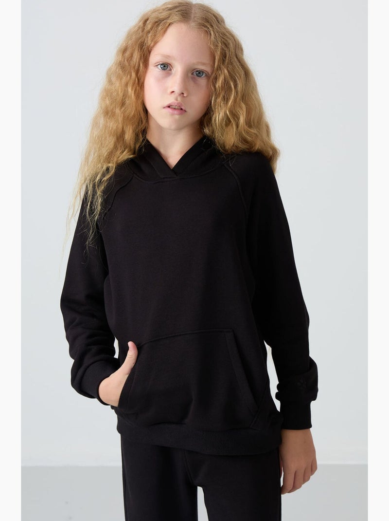 Conjunto active de 2 peças algodão poliéster tommy Preto - Kiabi