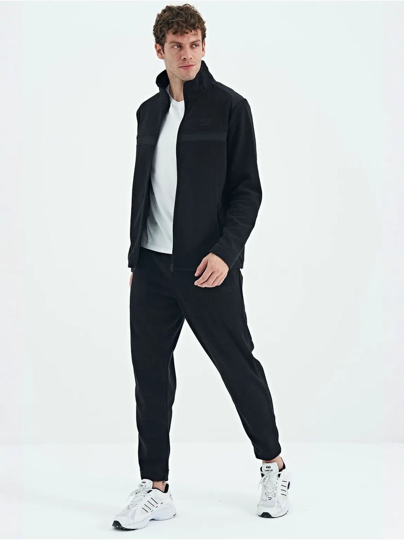 Conjunto active em malha de poliéster para homem tommy Preto - Kiabi