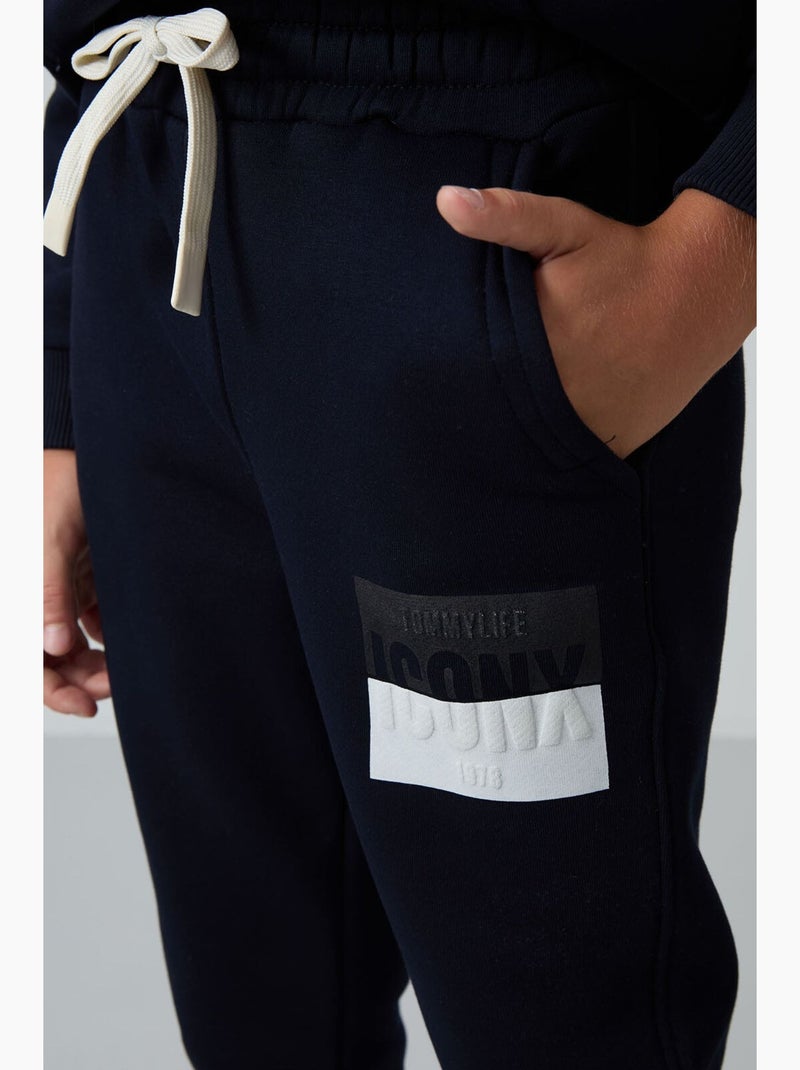 Conjunto active infantil tommy Azul-marinho - Kiabi