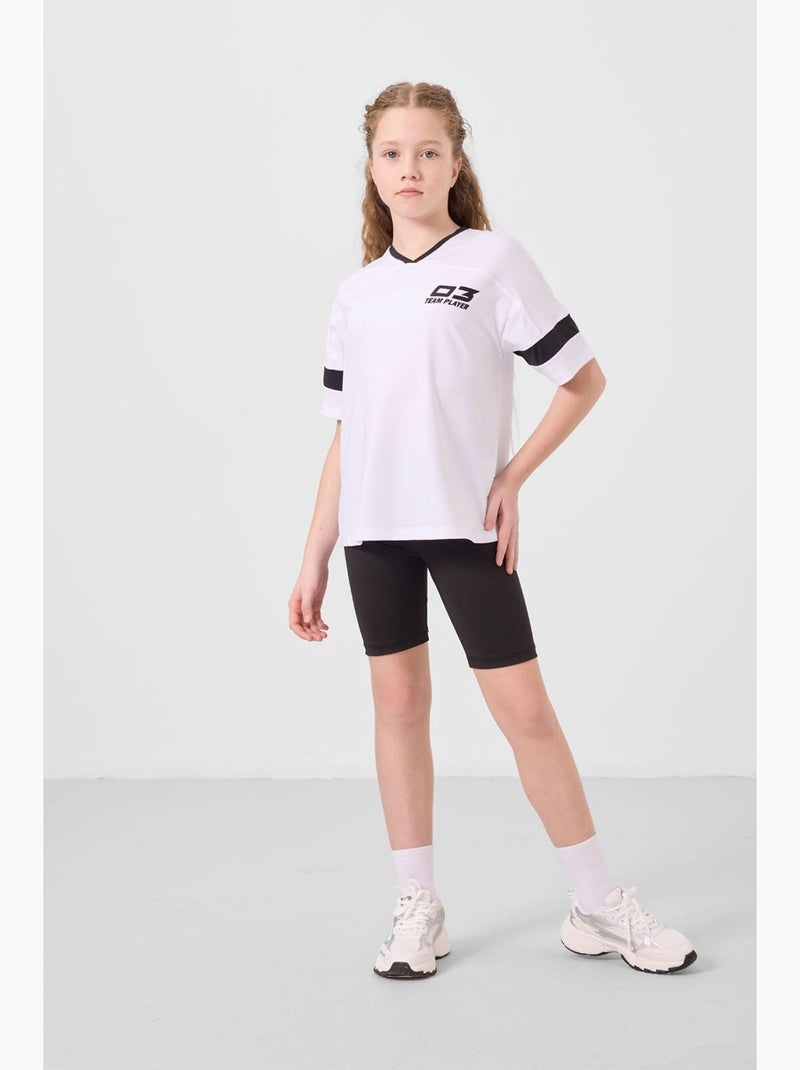 Conjunto active infantil tommy Branco - Kiabi