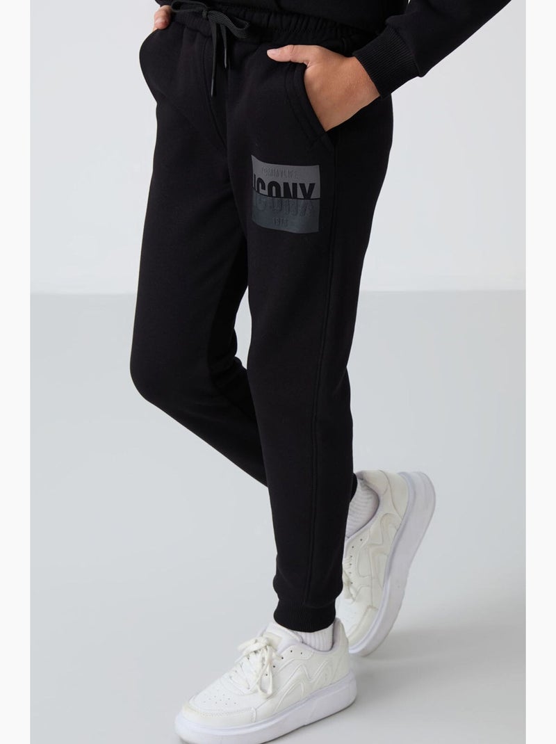 Conjunto active infantil tommy Preto - Kiabi