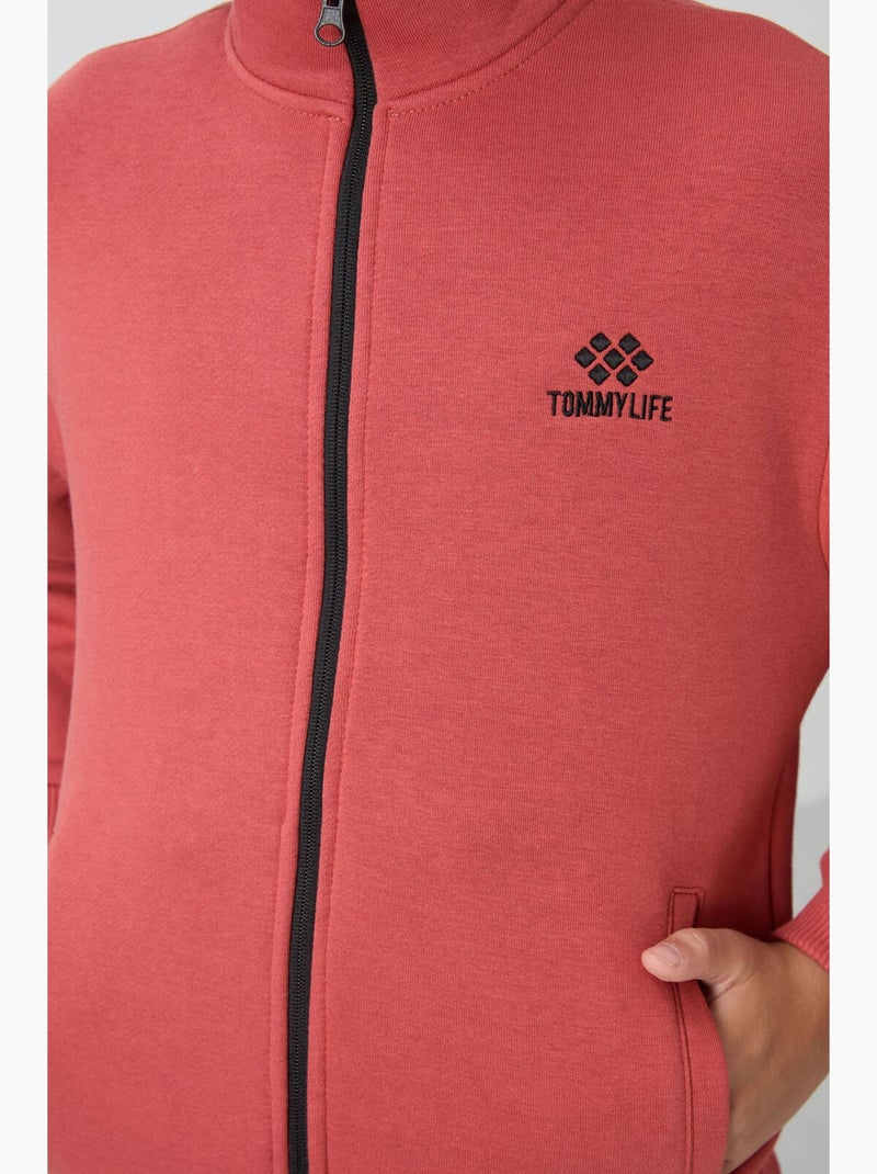 Conjunto active infantil tommy Terracota - Kiabi