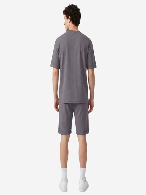 Conjunto active masculino em mistura de algodão tommy - Kiabi Conjunto active masculino em mistura de algodão tommy - Kiabi
