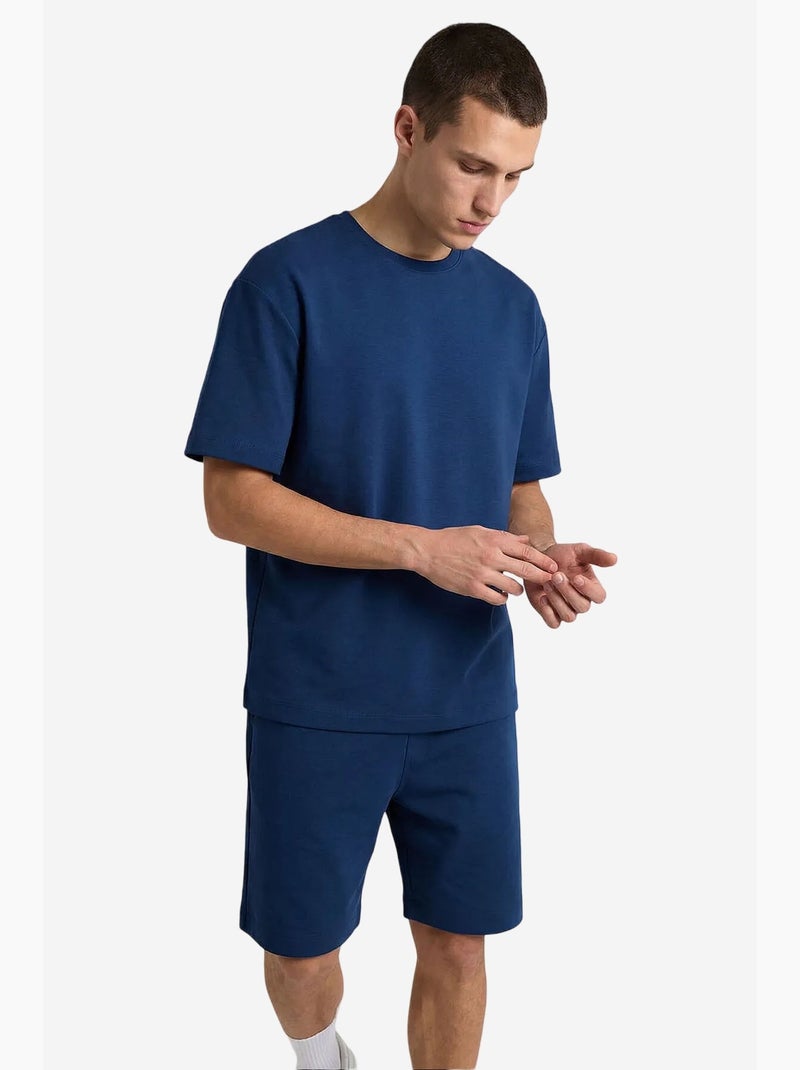 Conjunto active masculino em poliéster-elastano tommy Azul - Kiabi