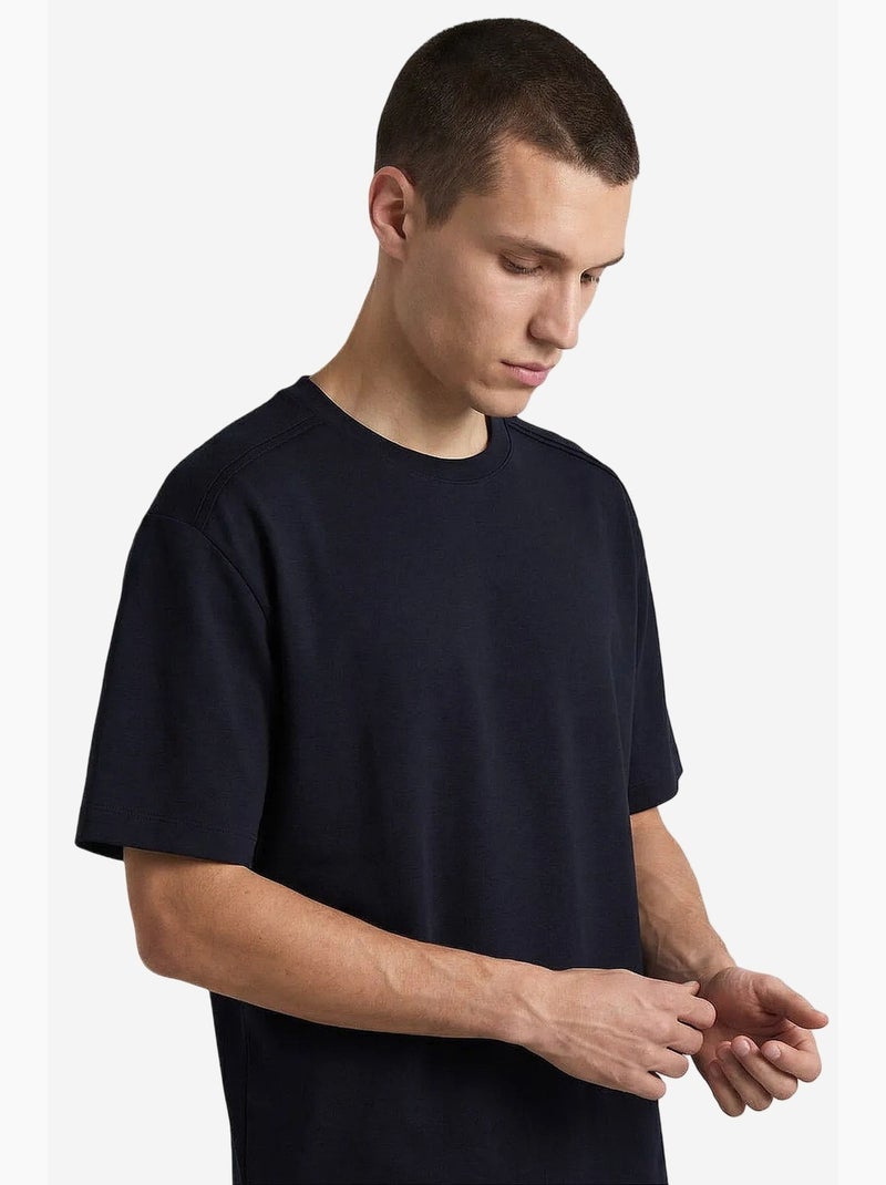 Conjunto active masculino em poliéster-elastano tommy Azul-marinho - Kiabi