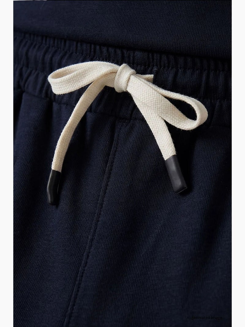 Conjunto active masculino em poliéster-elastano tommy Azul-marinho - Kiabi