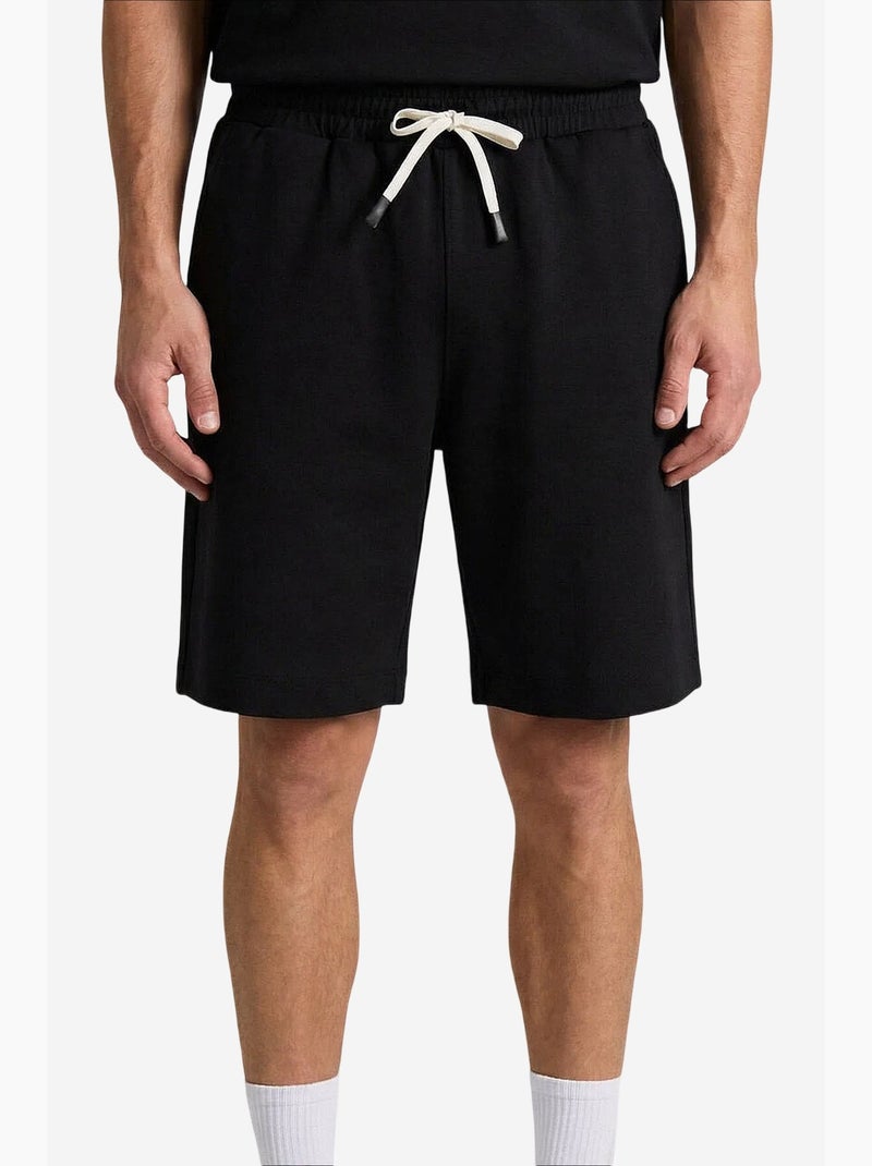 Conjunto active masculino em poliéster-elastano tommy Preto - Kiabi