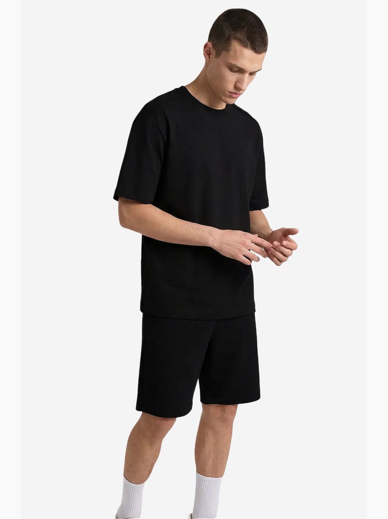 Conjunto active masculino em poliéster-elastano tommy Preto - Kiabi