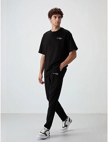 Conjunto active oversize em algodão e poliéster para homem tommy