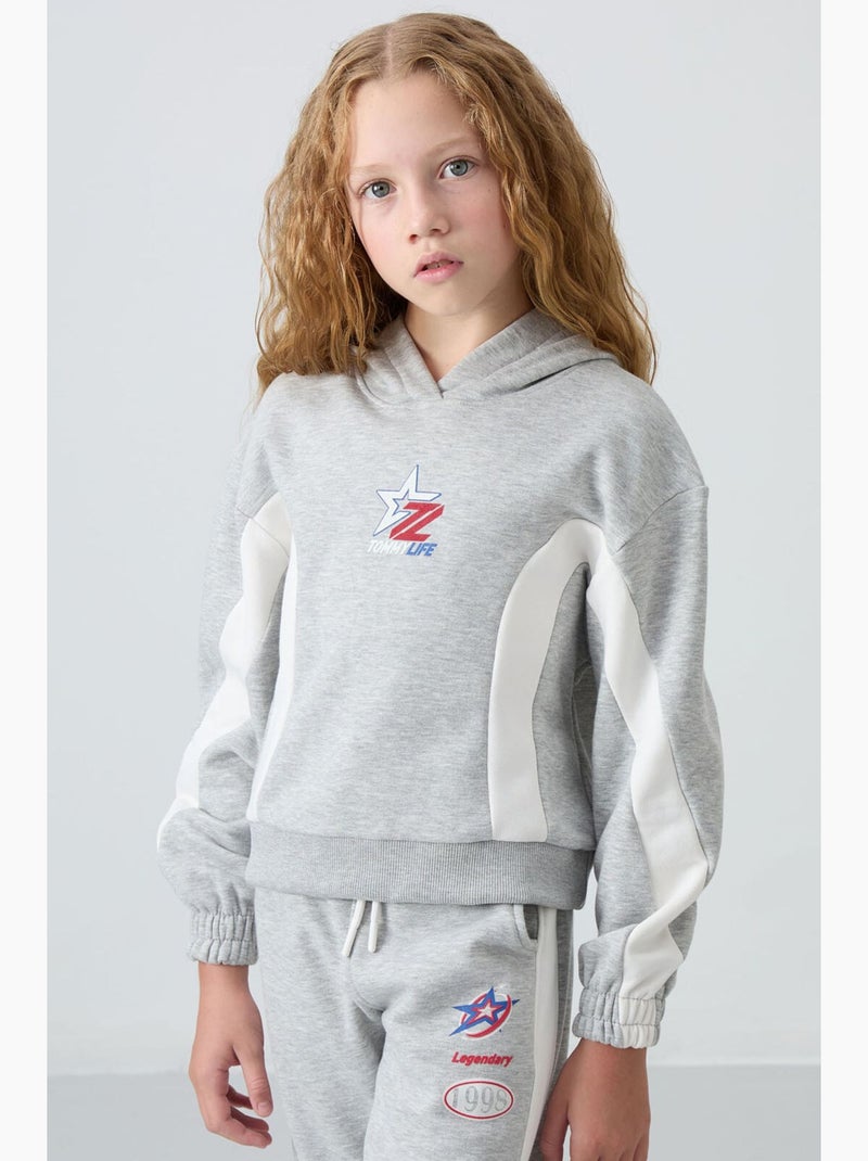 Conjunto active tommy Cinza claro - Kiabi