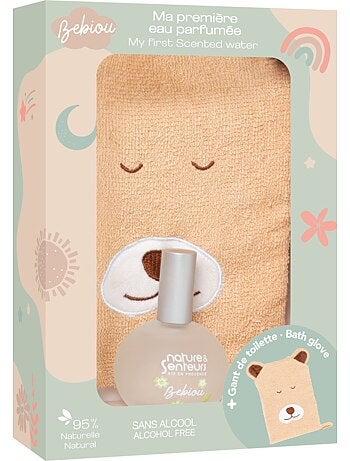 Conjunto água de senteur bebé misto 50 ml sem álcool com luva