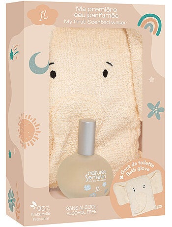 Conjunto água de senteur bebé misto 50 ml sem álcool com luva