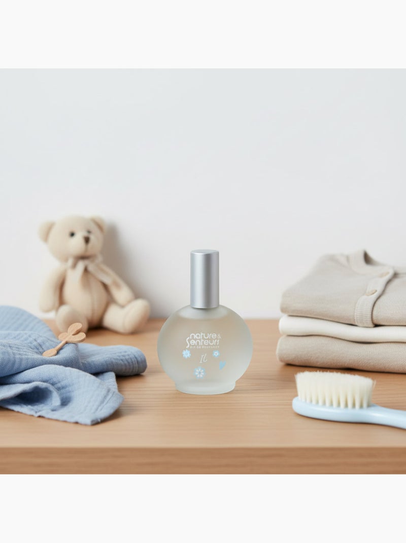 Conjunto água de senteur menino 50 ml sem álcool com luva Branco - Kiabi