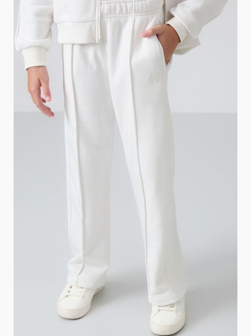 Conjunto ativo de 2 peças em mistura de algodão tommy Branco sujo - Kiabi