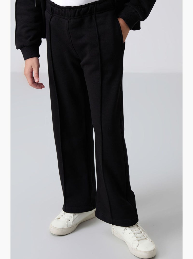 Conjunto ativo de 2 peças em mistura de algodão tommy Preto - Kiabi