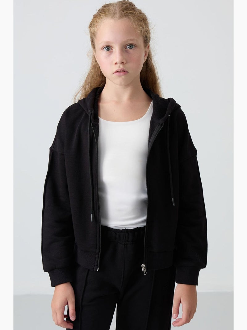 Conjunto ativo de 2 peças em mistura de algodão tommy Preto - Kiabi