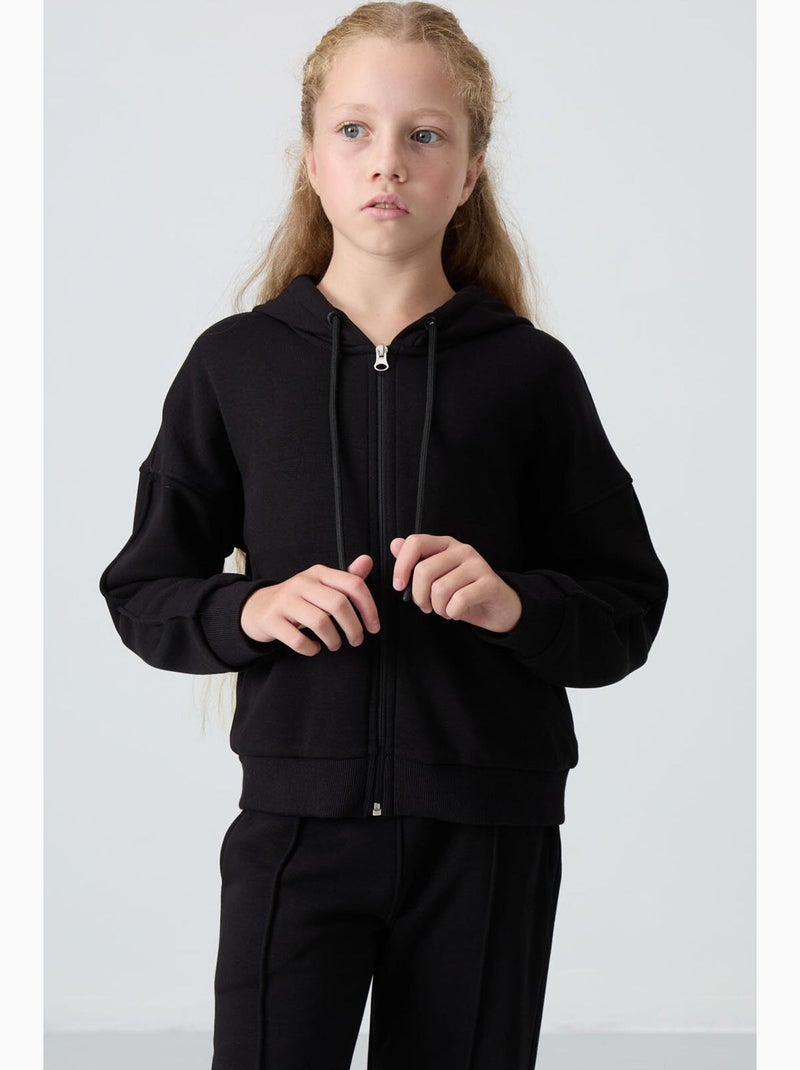 Conjunto ativo de 2 peças em mistura de algodão tommy Preto - Kiabi