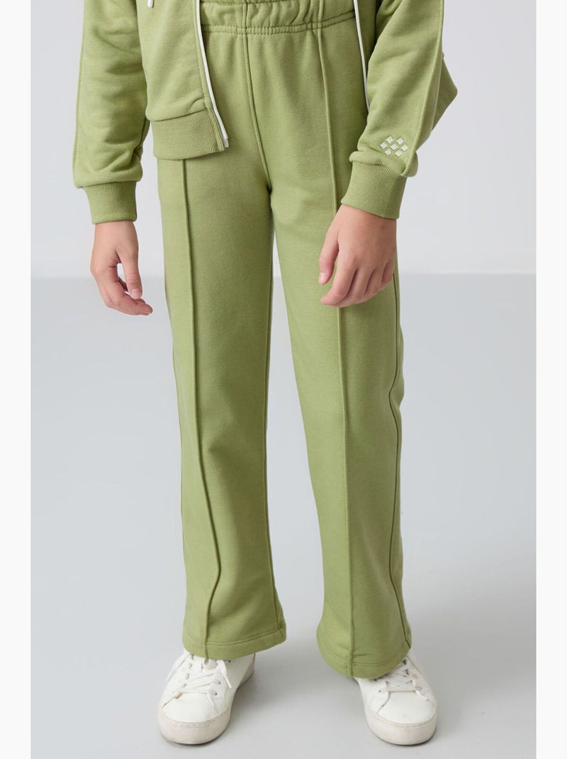 Conjunto ativo de 2 peças em mistura de algodão tommy Verde - Kiabi