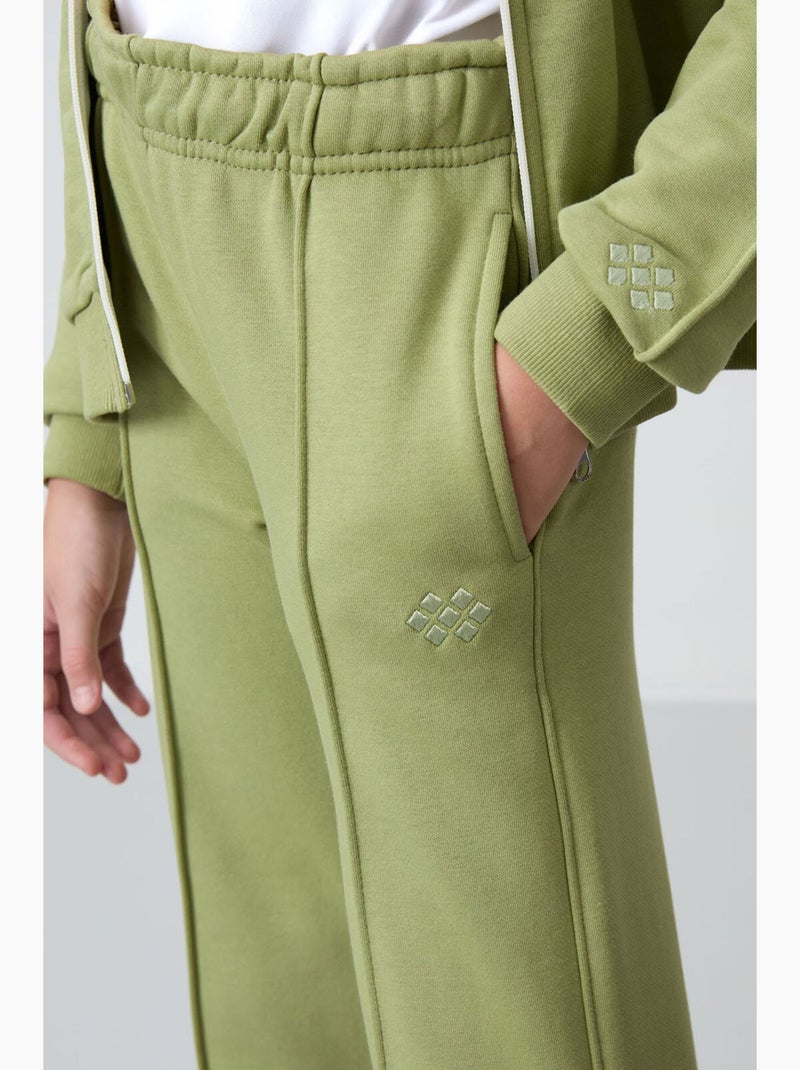 Conjunto ativo de 2 peças em mistura de algodão tommy Verde - Kiabi