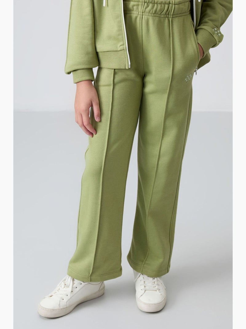 Conjunto ativo de 2 peças em mistura de algodão tommy Verde - Kiabi