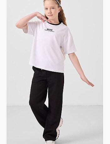 Conjunto ativo de algodão e poliéster tommy