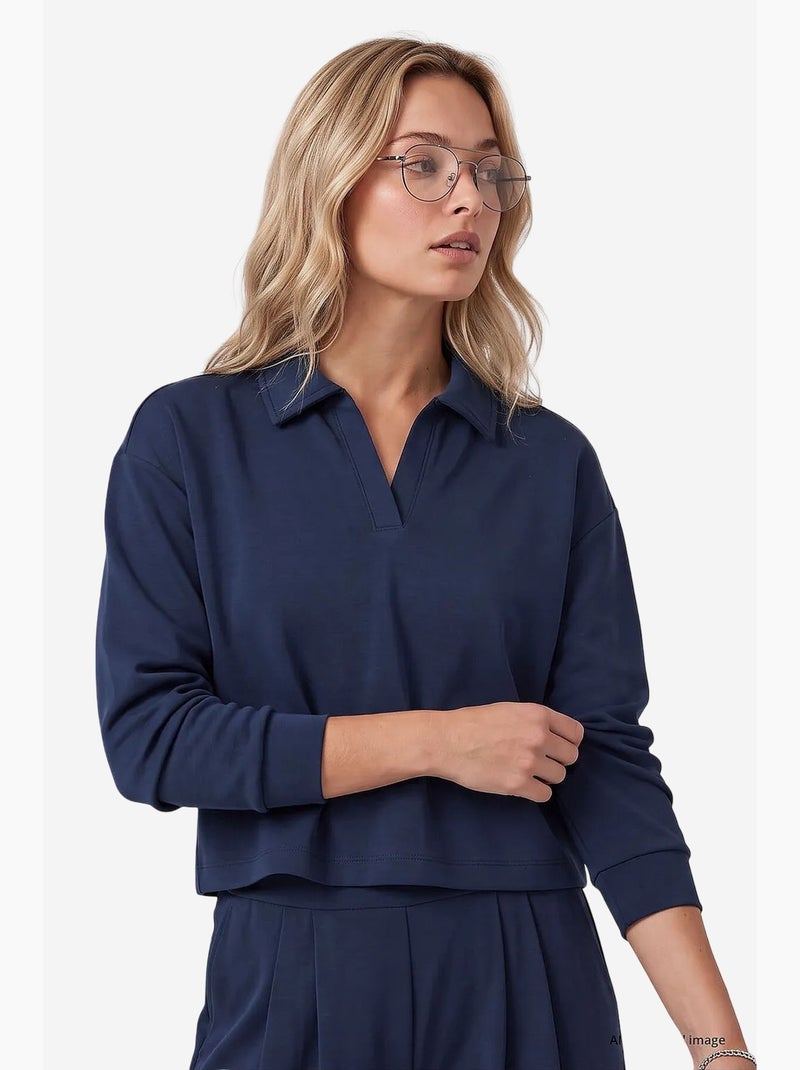Conjunto ativo feminino tommy Azul-marinho - Kiabi