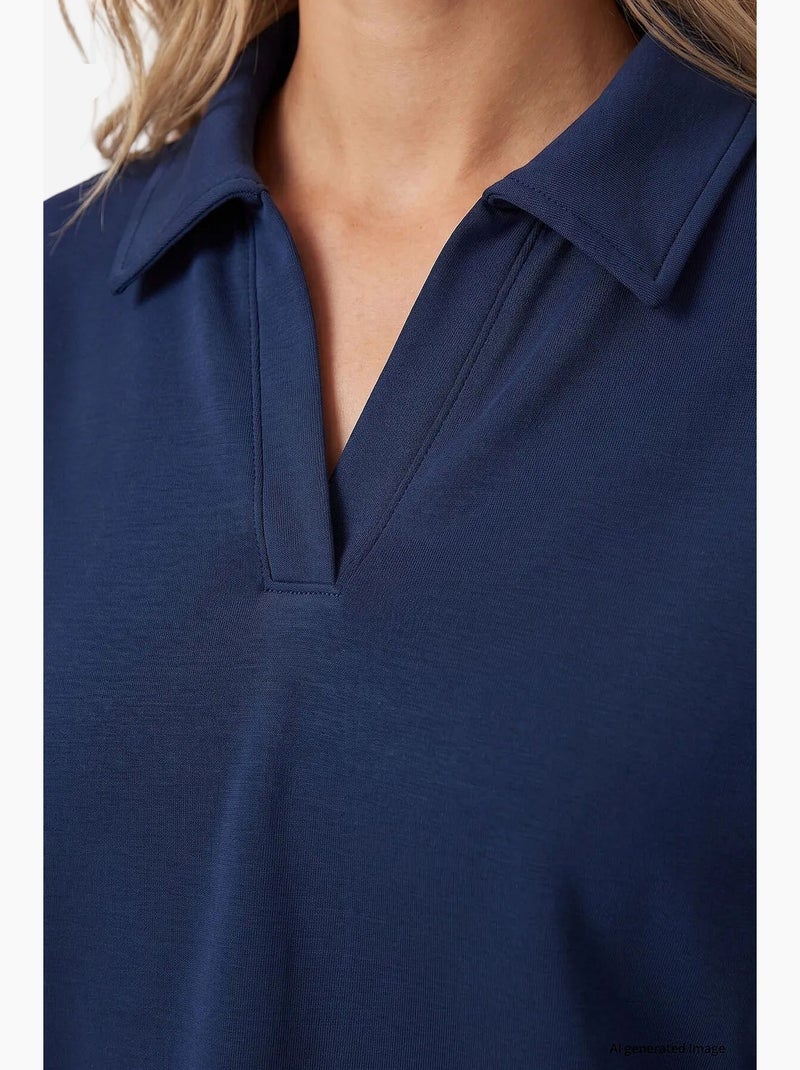 Conjunto ativo feminino tommy Azul-marinho - Kiabi